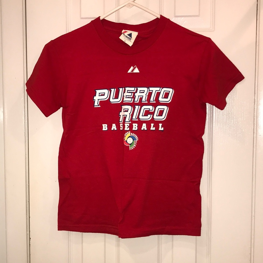 Bernie Williams Puerto Rico ‘06 World Baseball Classic T-Shirt